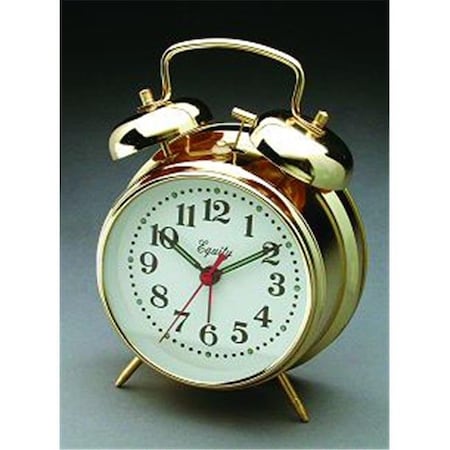 Equity Time Usa 13012 Brass Twinbell
